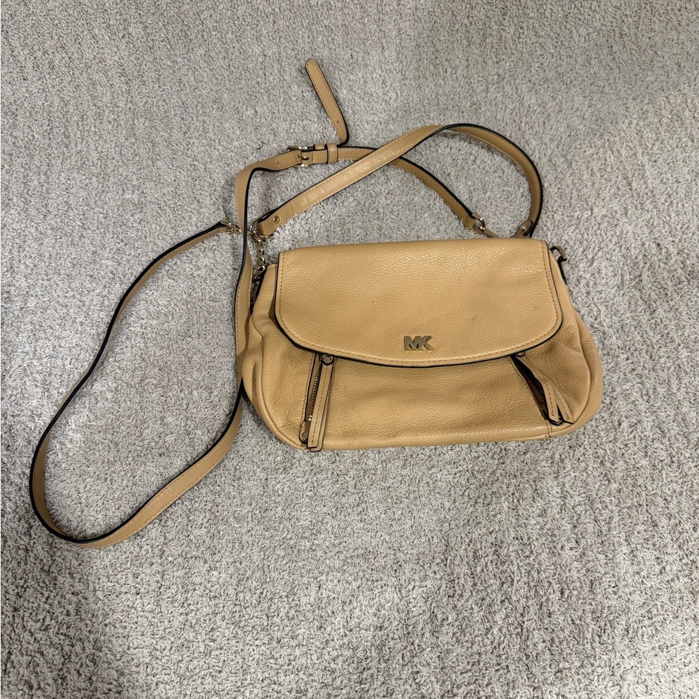Michael Kors Beige Crossbody Bag
